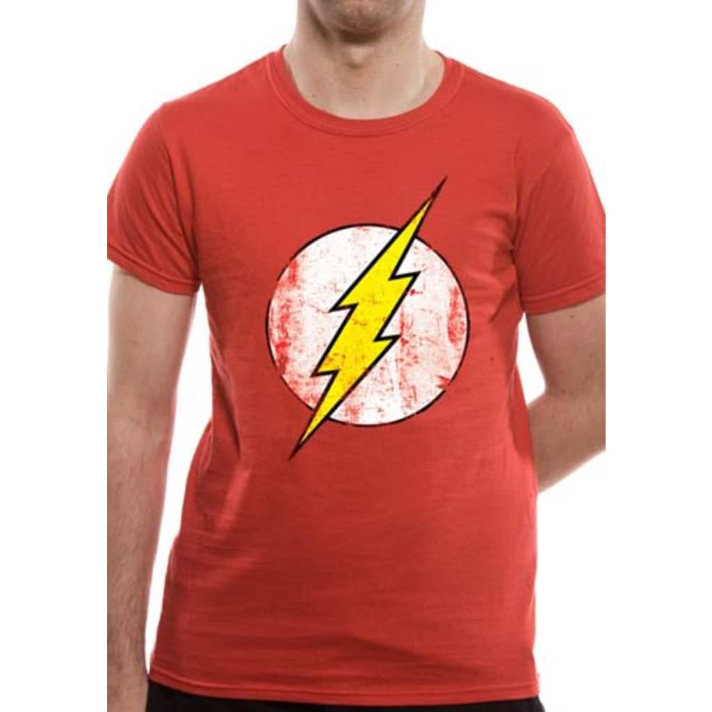 Afbeelding Flash THE - DISTRESSED LOGO (UNISEX) T-Shirt door Vidaxl.nl