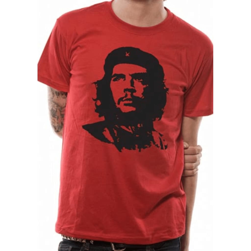 Afbeelding Che Guevara - Red Face T-Shirt door Vidaxl.nl