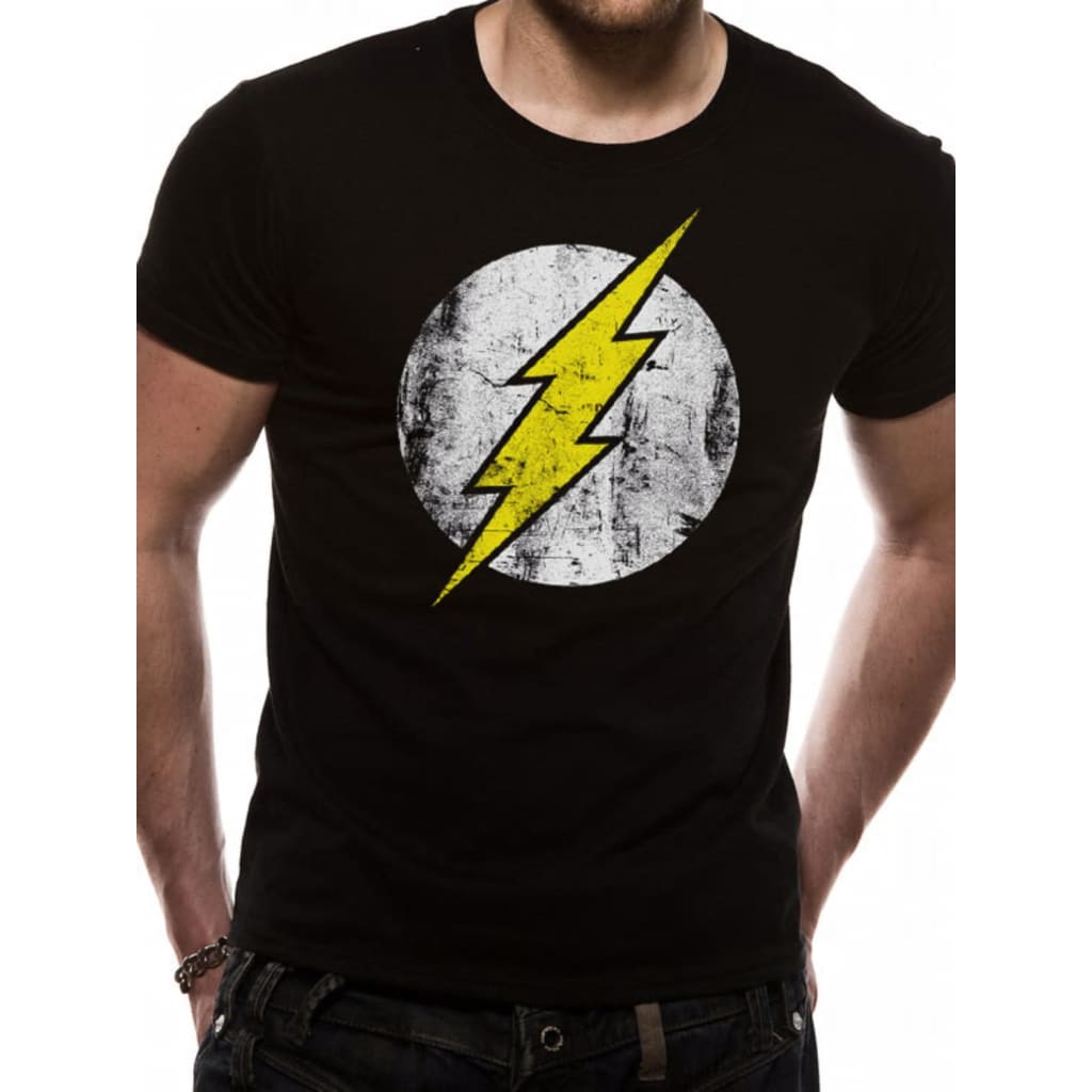 Flash THE - DISTRESSED LOGO (UNISEX) T-Shirt