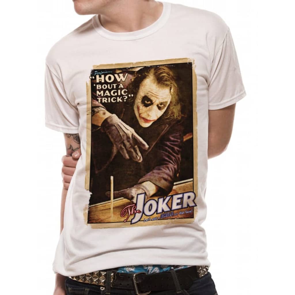 Afbeelding Batman T-Shirt THE DARK KNIGHT - MAGIC TRICK (UNISEX) door Vidaxl.nl