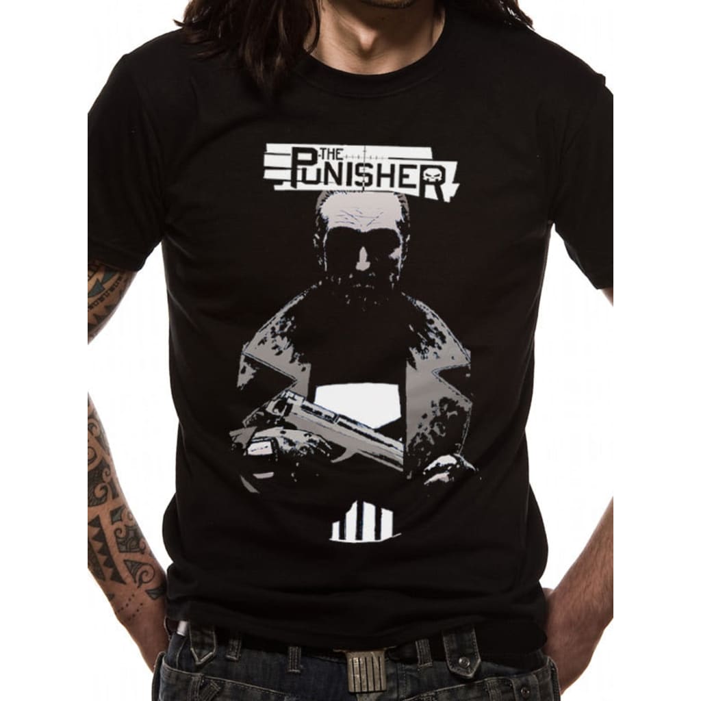 Afbeelding Punisher - POCKET (UNISEX) T-Shirt door Vidaxl.nl