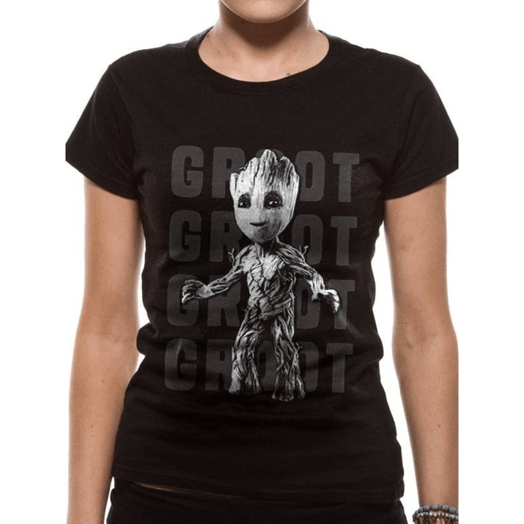 GUARDIANS OF THE GALAXY -Groot Photo T-shirt vrouwen