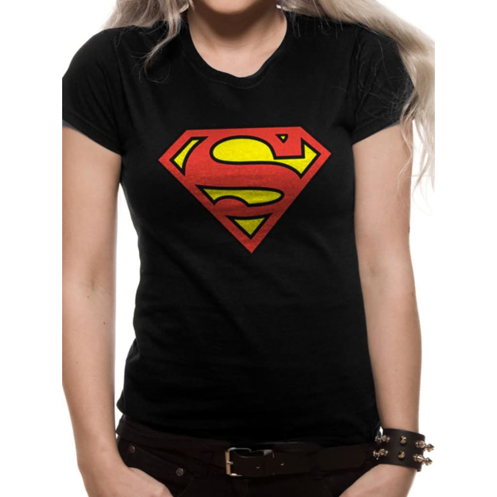 Afbeelding Superman - Logo T-shirt vrouwen door Vidaxl.nl