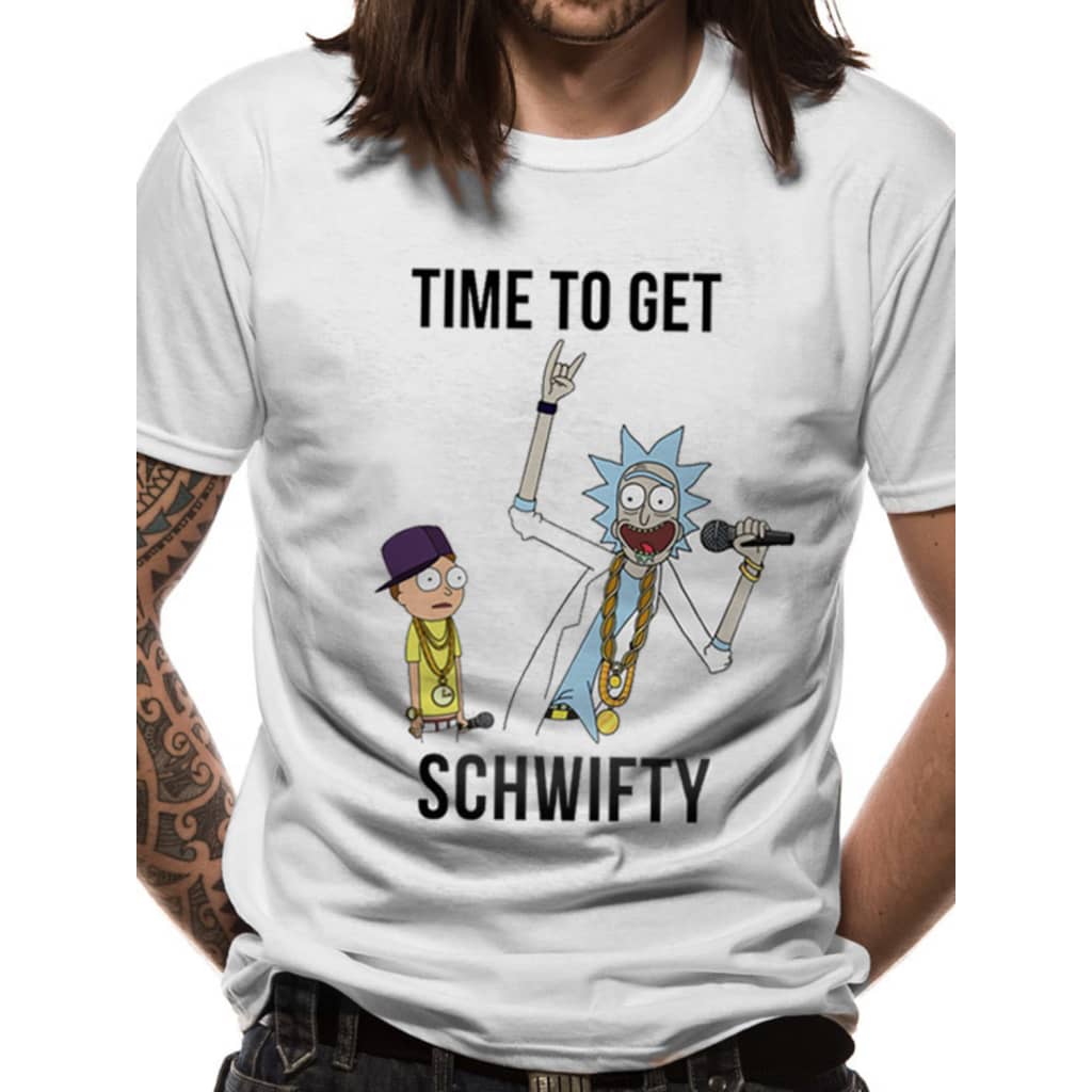 Rick and Morty - Time To Get Schwifty T-Shirt