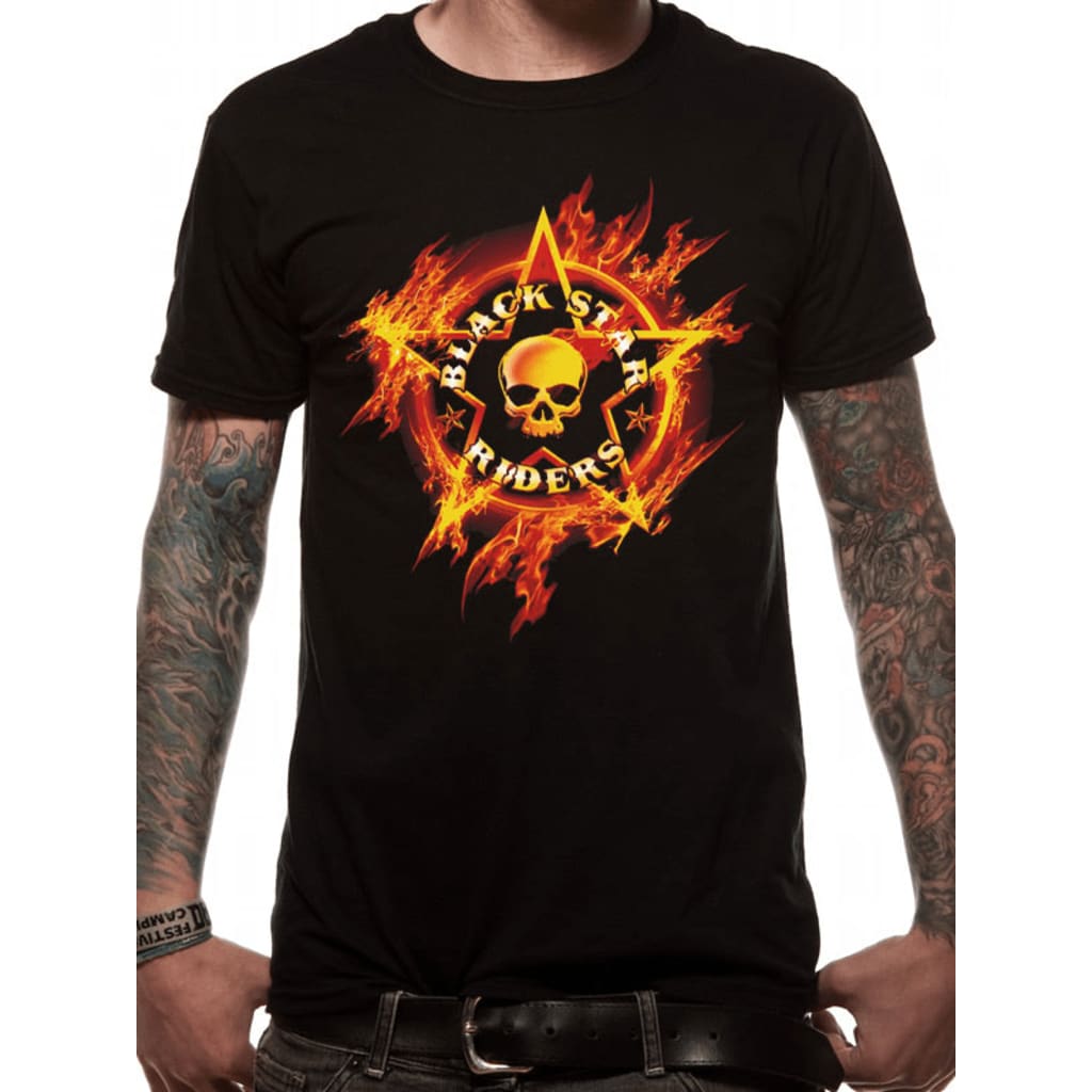 Black Star Riders - FLAMES (UNISEX) T-Shirt