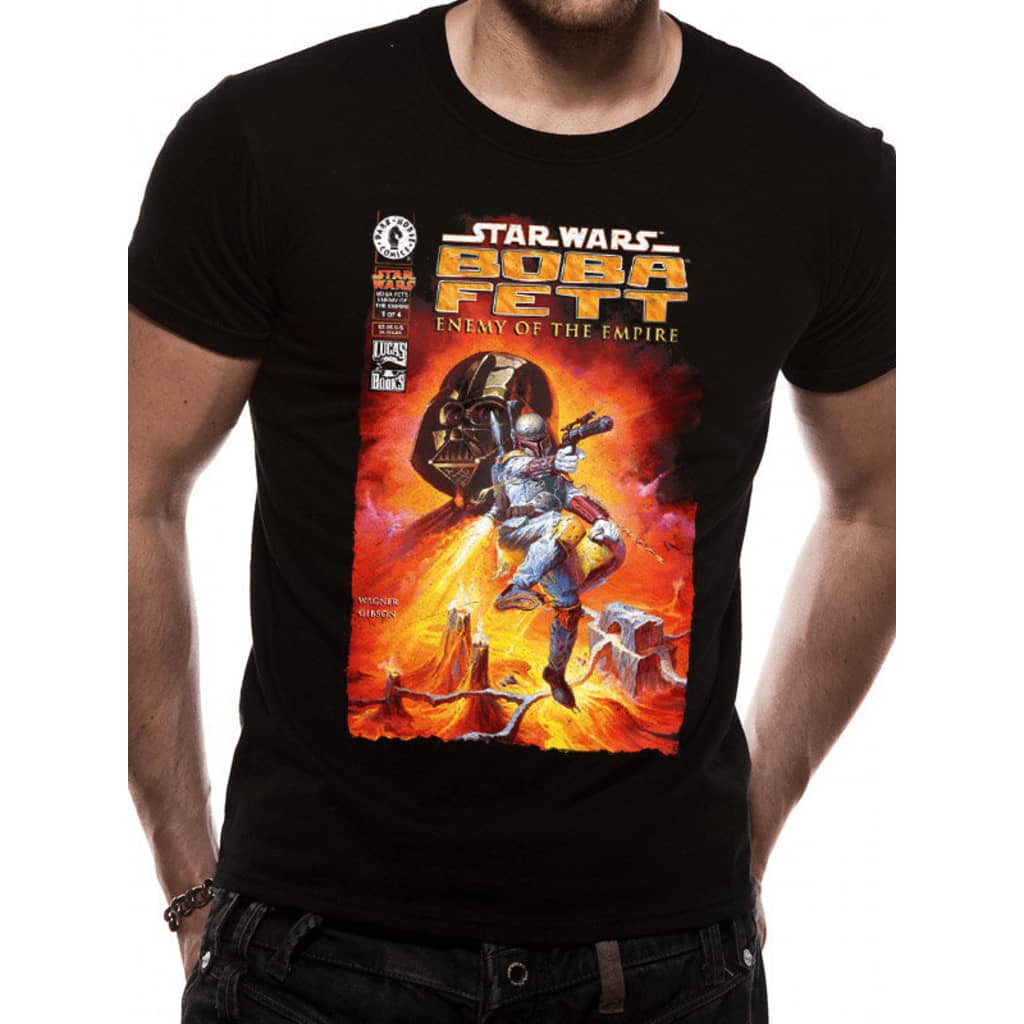 Afbeelding Star Wars - BOBA FETT (UNISEX) T-Shirt door Vidaxl.nl