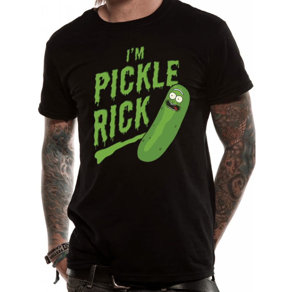 Afbeelding Rick and Morty - PICKLE RICK (UNISEX) T-Shirt door Vidaxl.nl