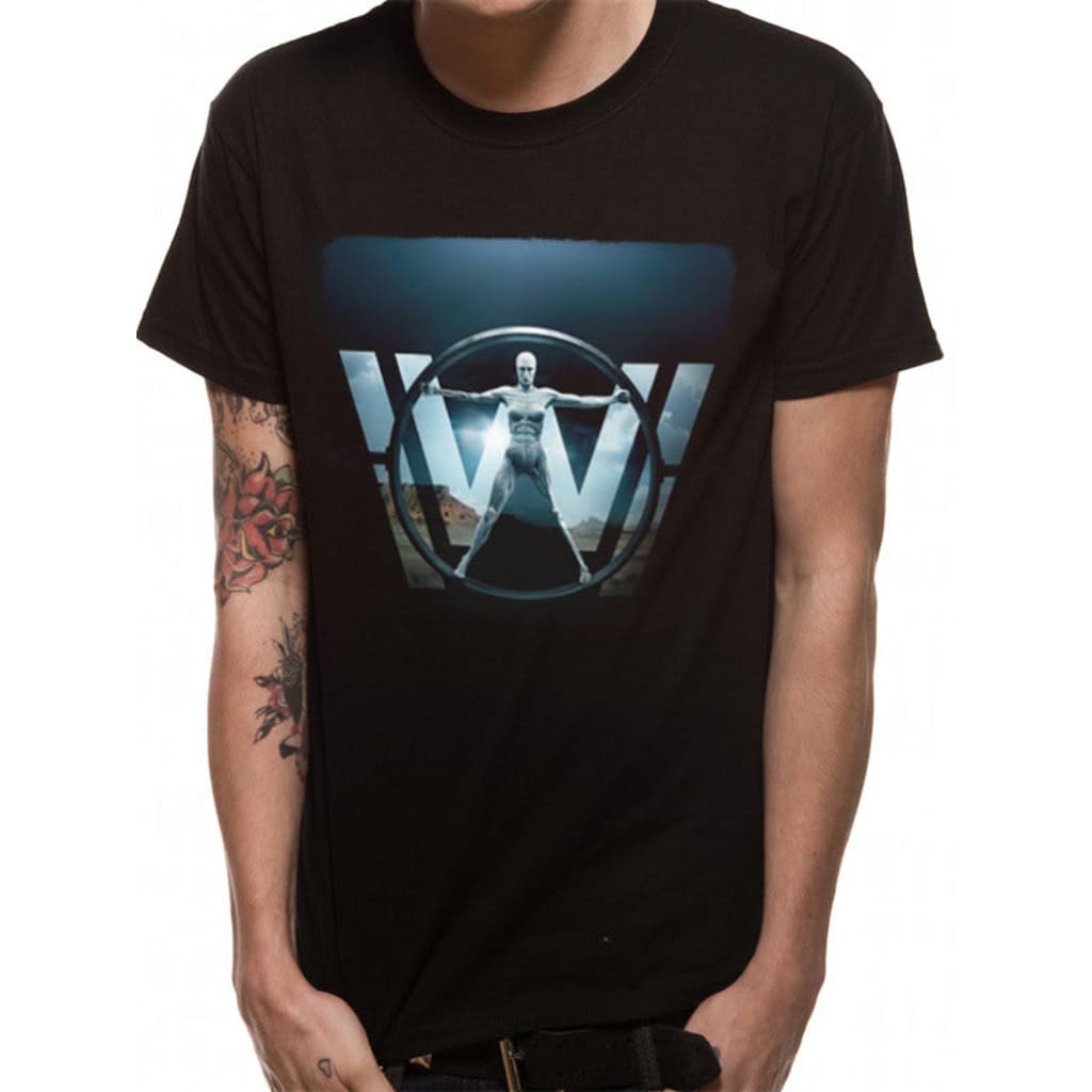 Afbeelding Rockshirts WESTWORLD - VETRUVIAN WOMAN (UNISEX) T-Shirt door Vidaxl.nl