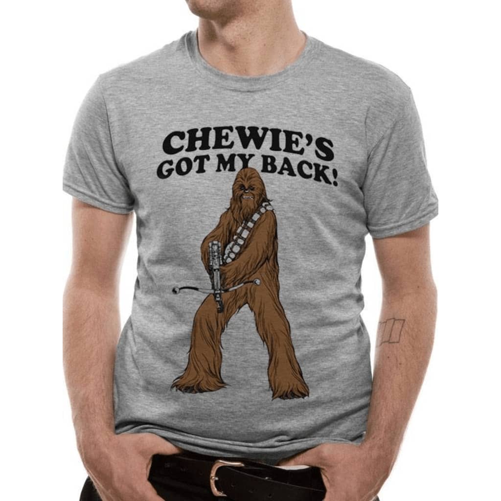 Afbeelding Star Wars - Chewies Got My Back T-Shirt door Vidaxl.nl