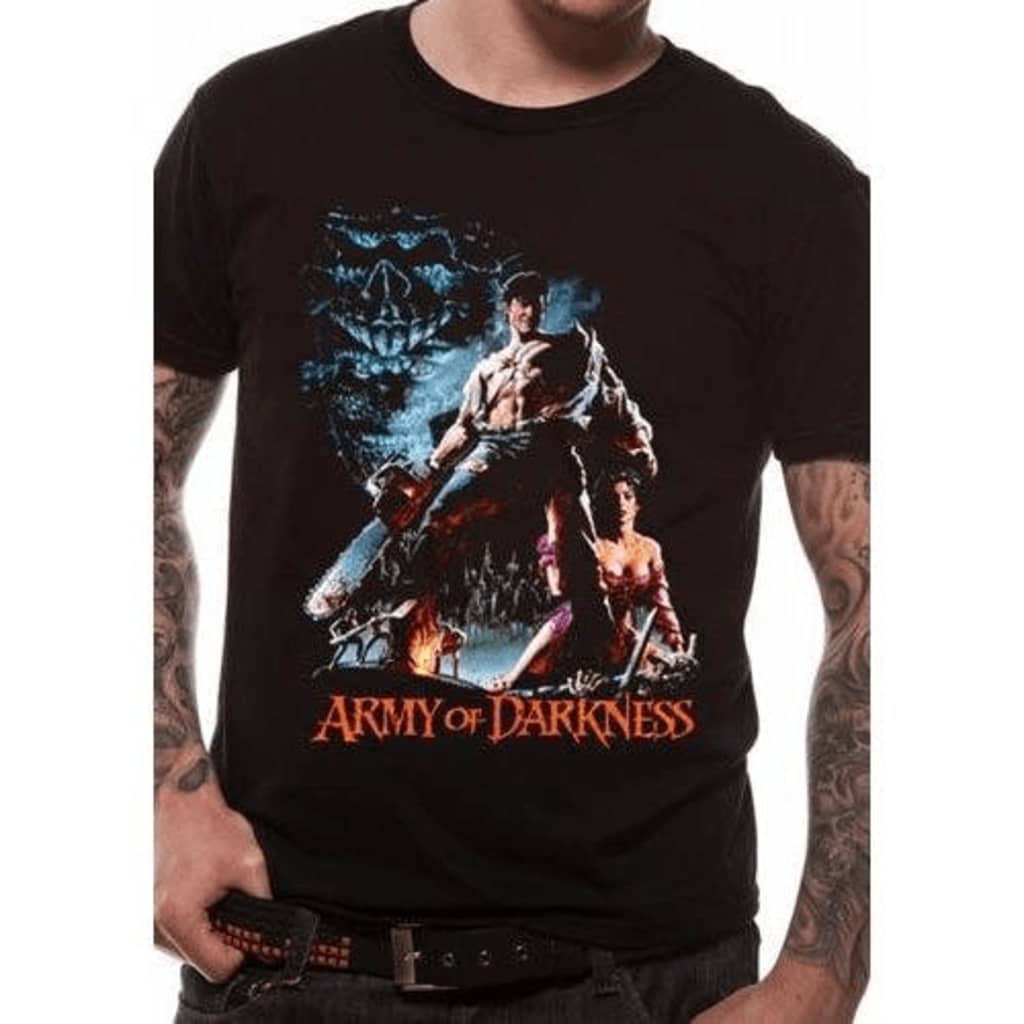 Rockshirts Army Of Darkness - Smoking Chainsaw T-Shirt