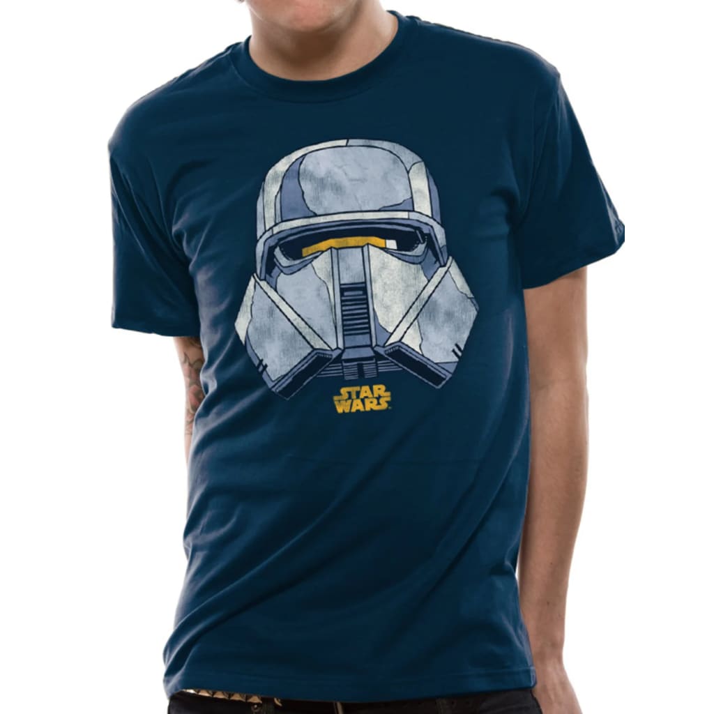 Afbeelding Star Wars - Trooper Face T-Shirt door Vidaxl.nl