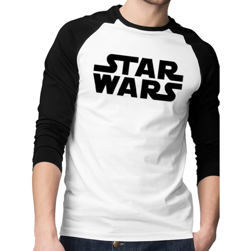 Afbeelding Star Wars - Logo Baseball T-Shirt door Vidaxl.nl