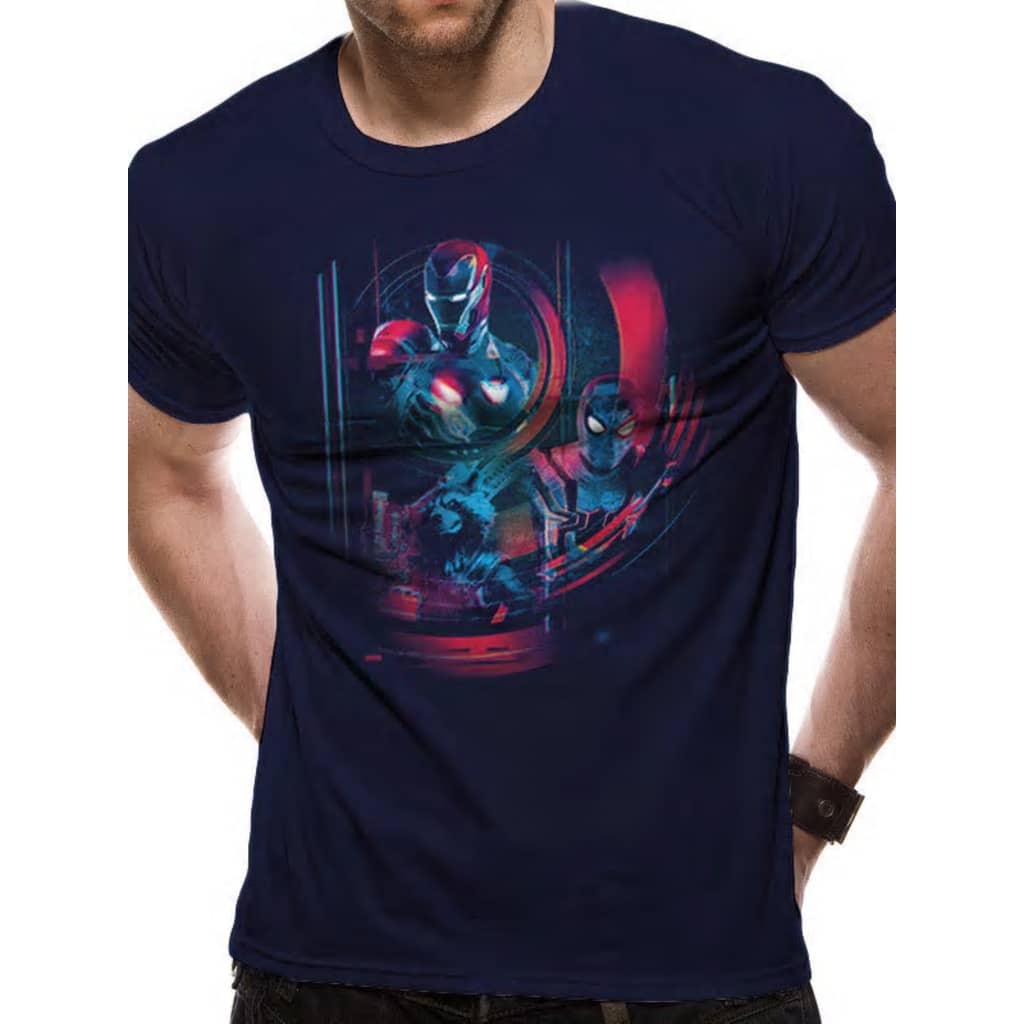 Afbeelding Avengers Infinity War - Iron Spidey Group T-Shirt door Vidaxl.nl