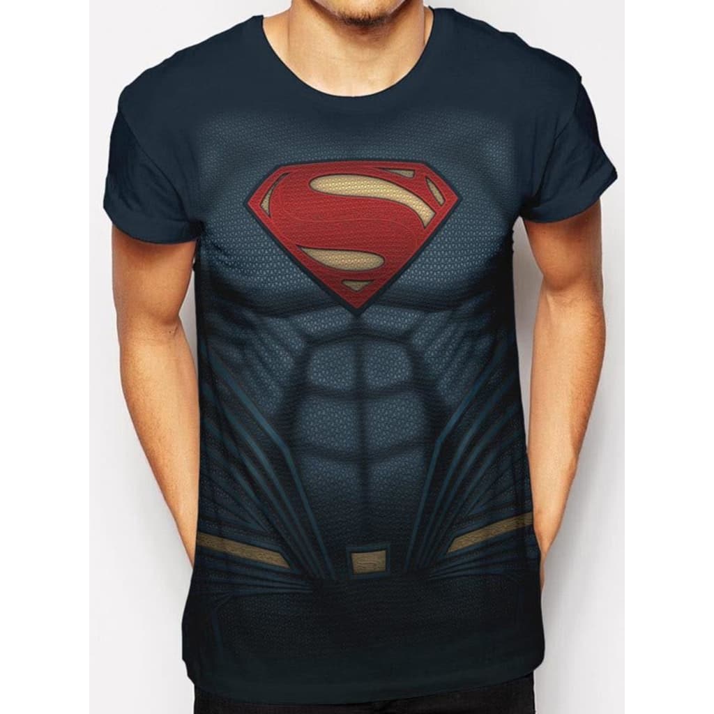 Superman - Sublimated Costume T-Shirt