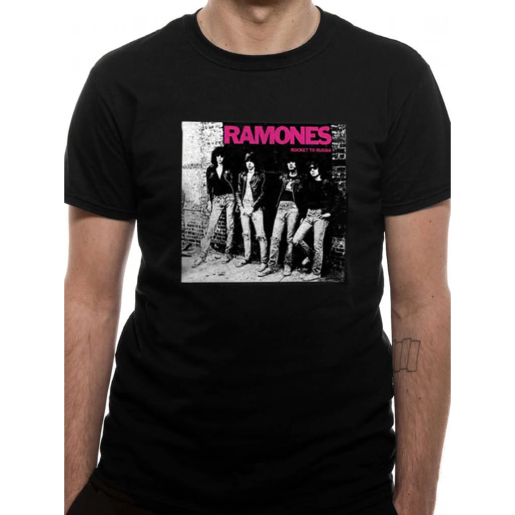 Afbeelding Ramones - ROCKET TO RUSSIA T-Shirt door Vidaxl.nl
