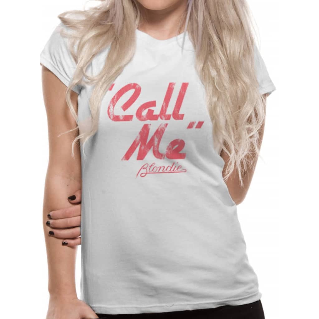 Afbeelding Blondie - Call Me T-shirt vrouwen door Vidaxl.nl