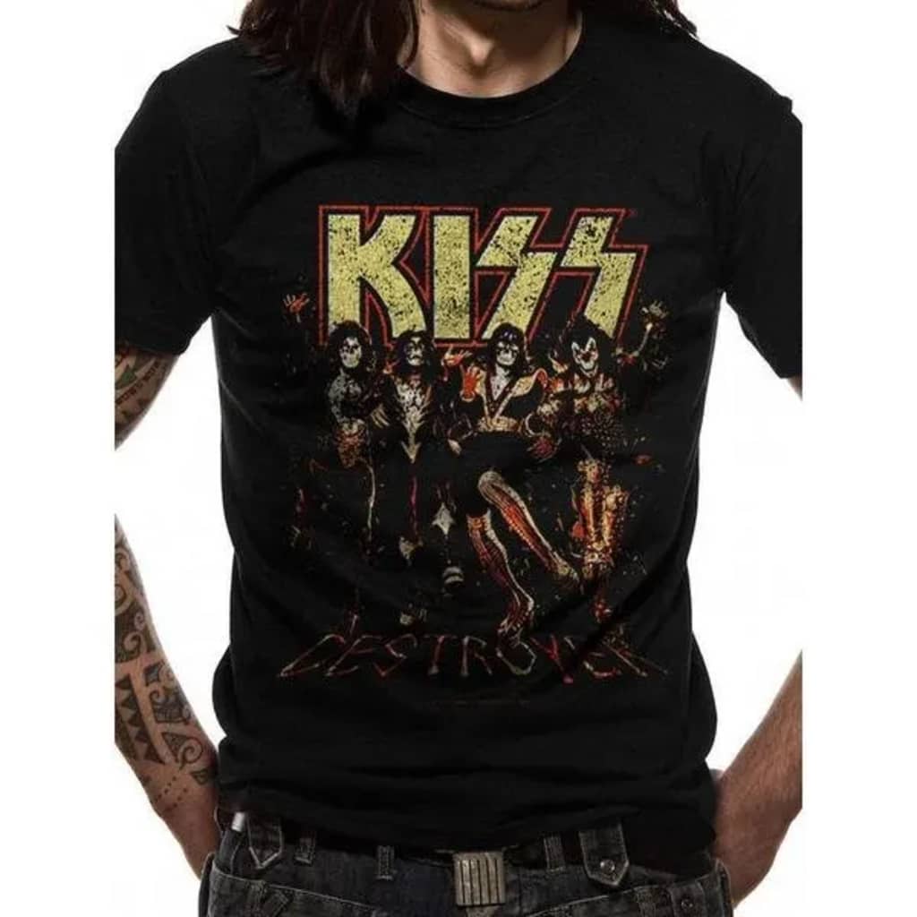 Kiss -Skull Line Up T-Shirt