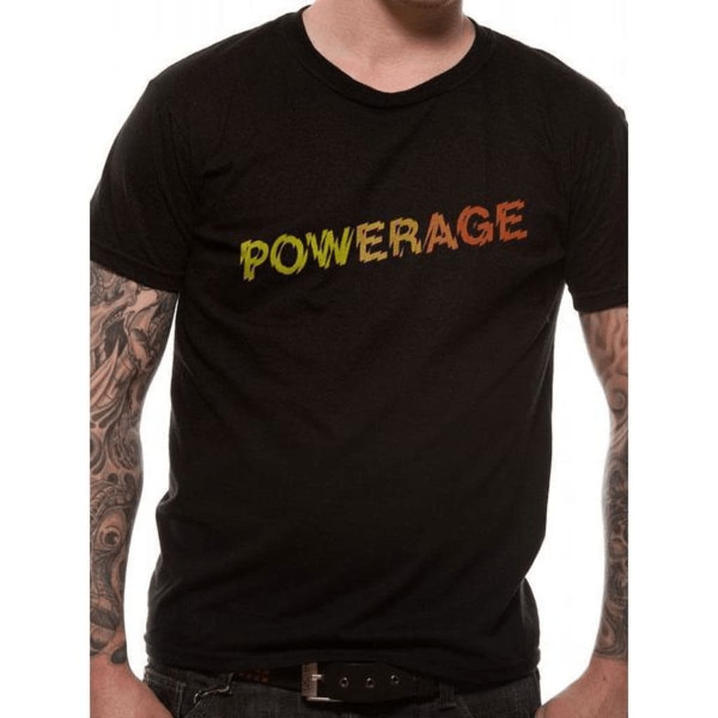 Afbeelding AC/DC Powerage logo T-Shirt door Vidaxl.nl