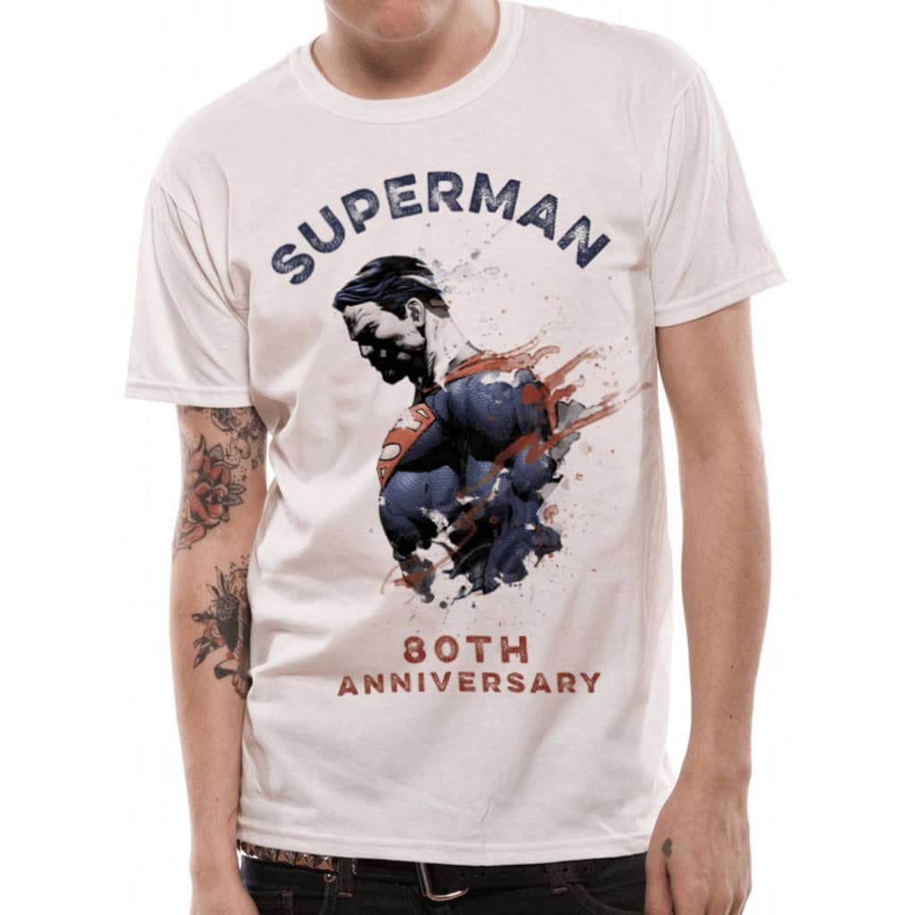 Afbeelding Superman - 80Th Anniversary T-Shirt door Vidaxl.nl