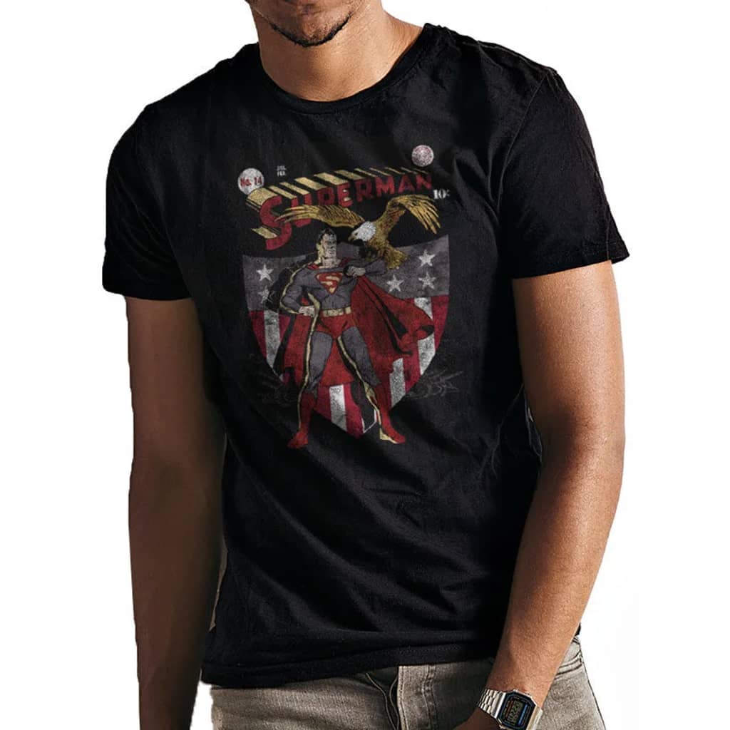 Superman -Shield And Eagle T-Shirt