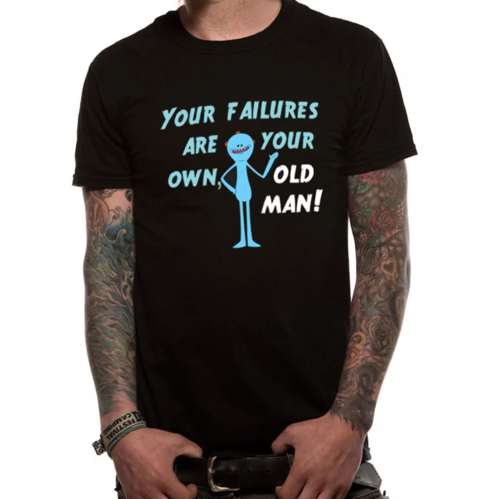 Rick and Morty - Mr Meeseeks Failure T-Shirt