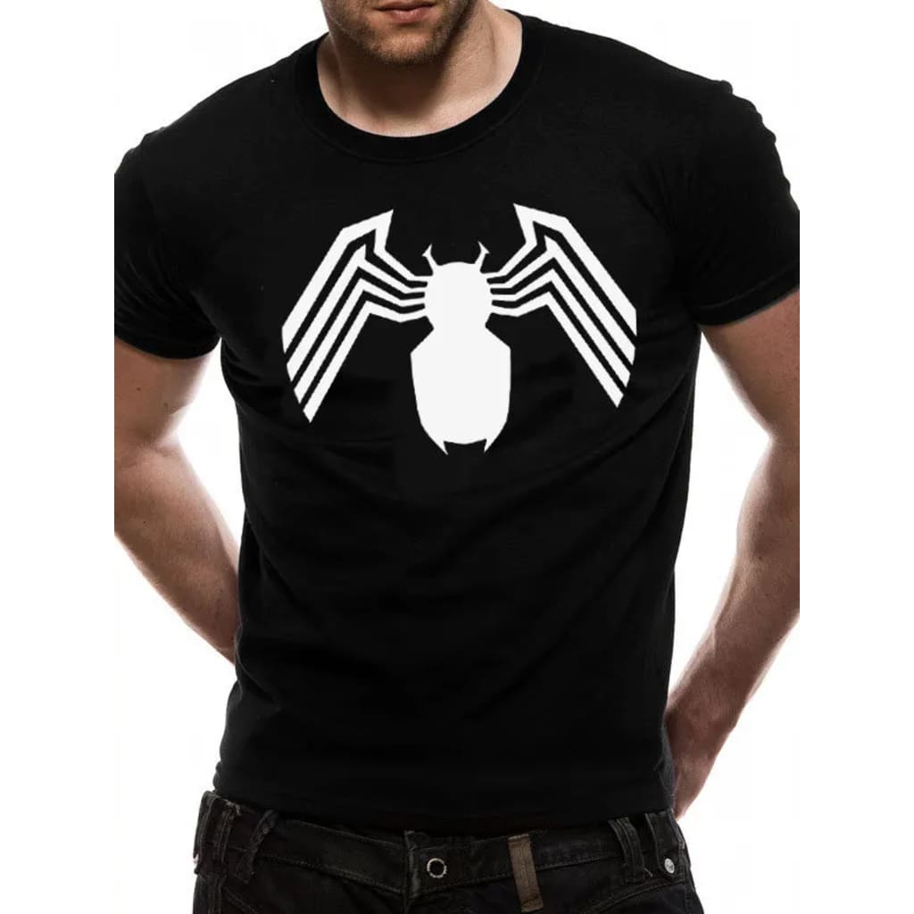 Rockshirts Venom - White Logo T-Shirt