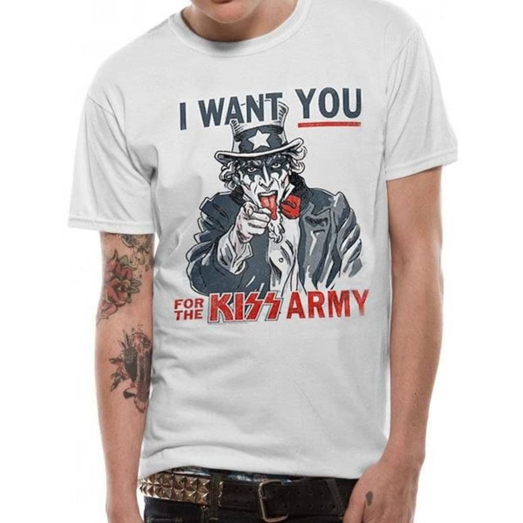 Kiss - Uncle Sam T-Shirt