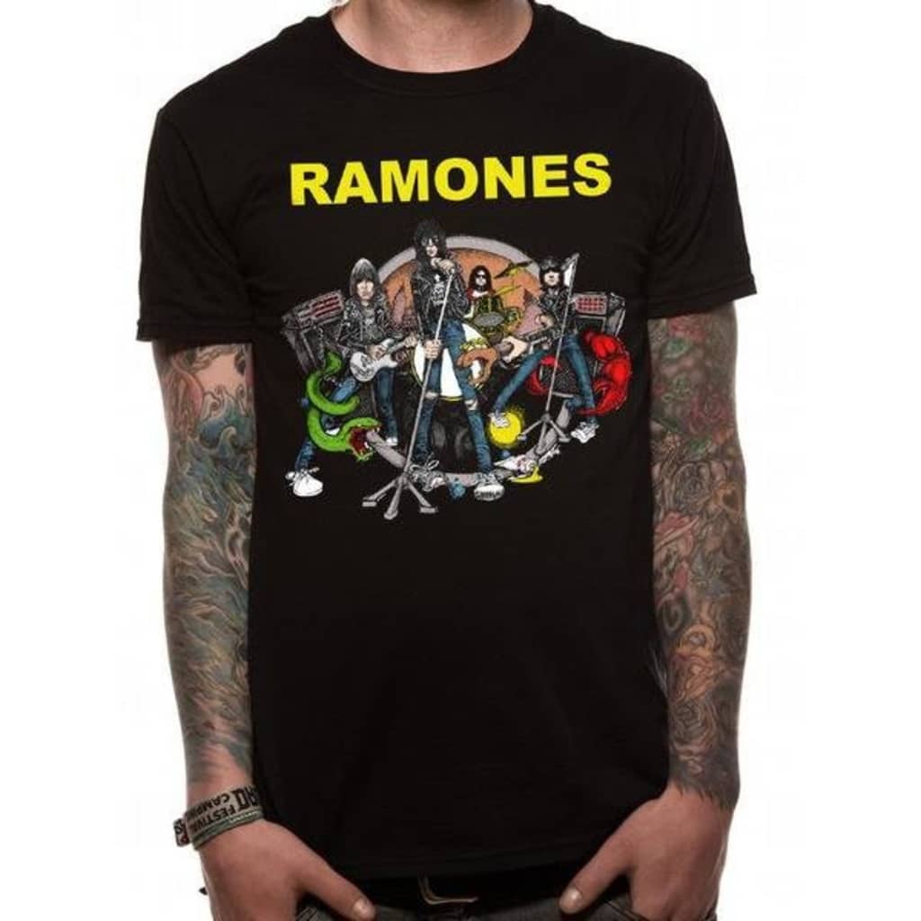 Afbeelding Ramones The - Illo T-Shirt door Vidaxl.nl