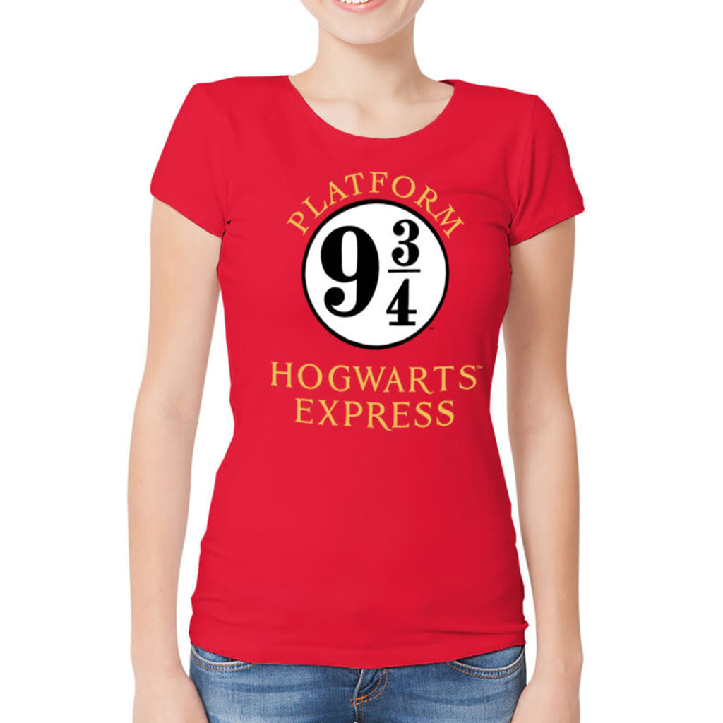 Afbeelding Harry Potter - Platform 9 And 3 Quarters T-shirt vrouwen door Vidaxl.nl