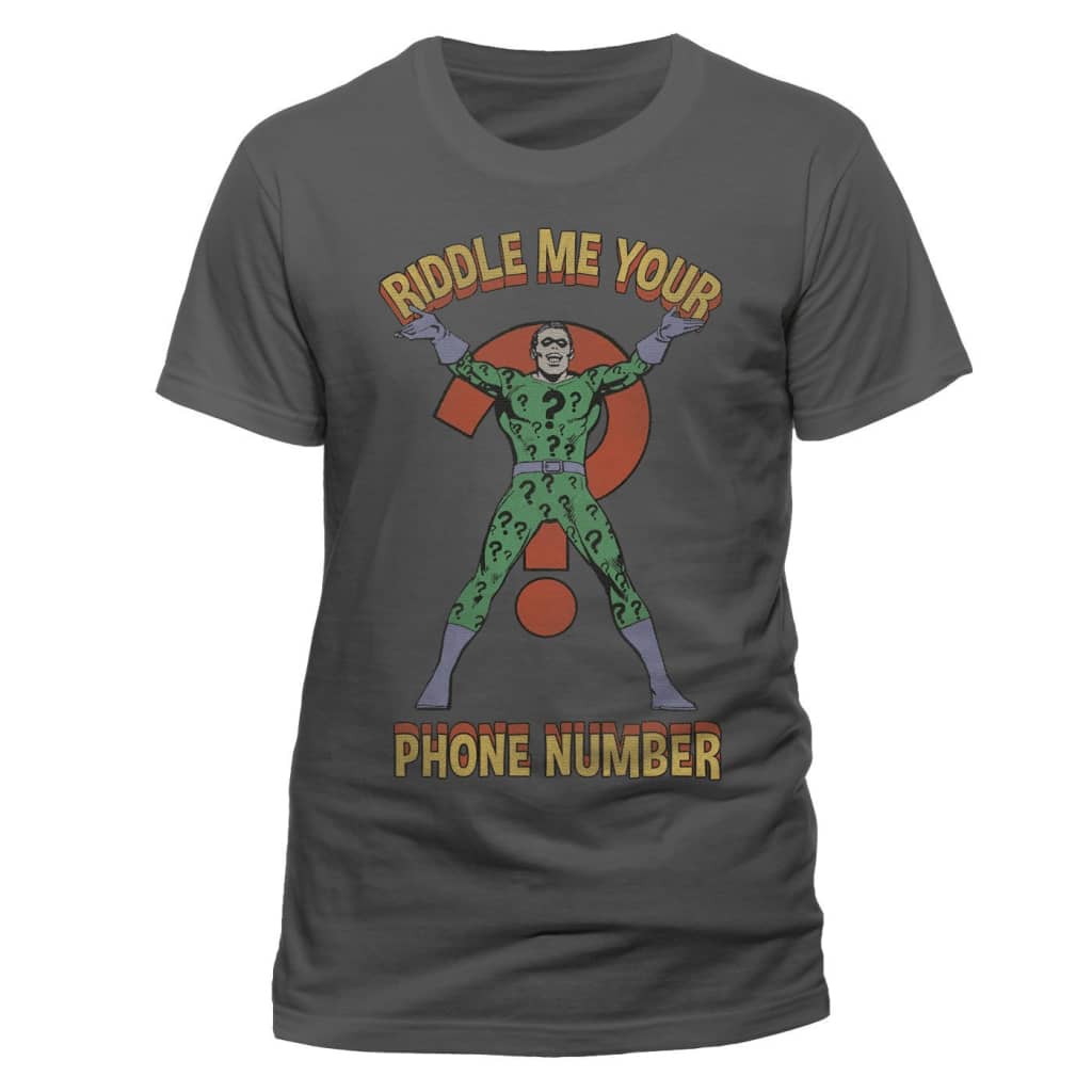 Batman - Riddler Phone Number T-Shirt