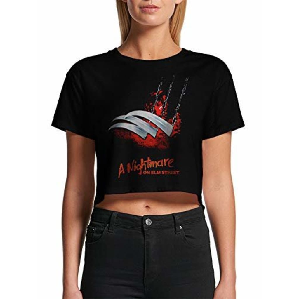 Nightmare on Elm Street - Blades Crop Top T-shirt vrouwen