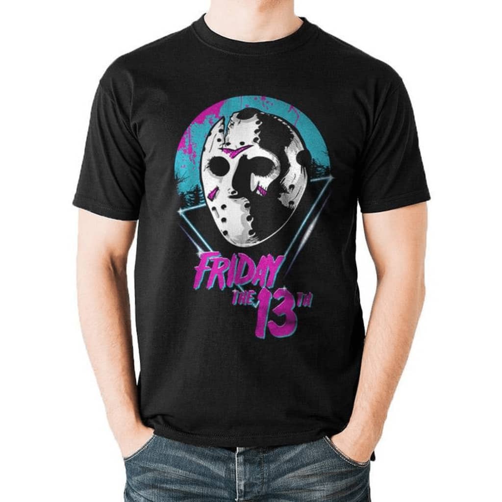 Friday the 13th Friday 13Th - Eighties Mask T-Shirt