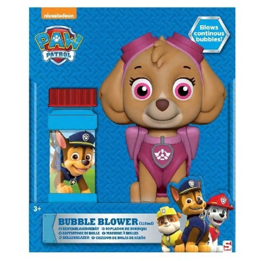 Afbeelding Bellenblaasmachine Paw Patrol Skye door Vidaxl.nl