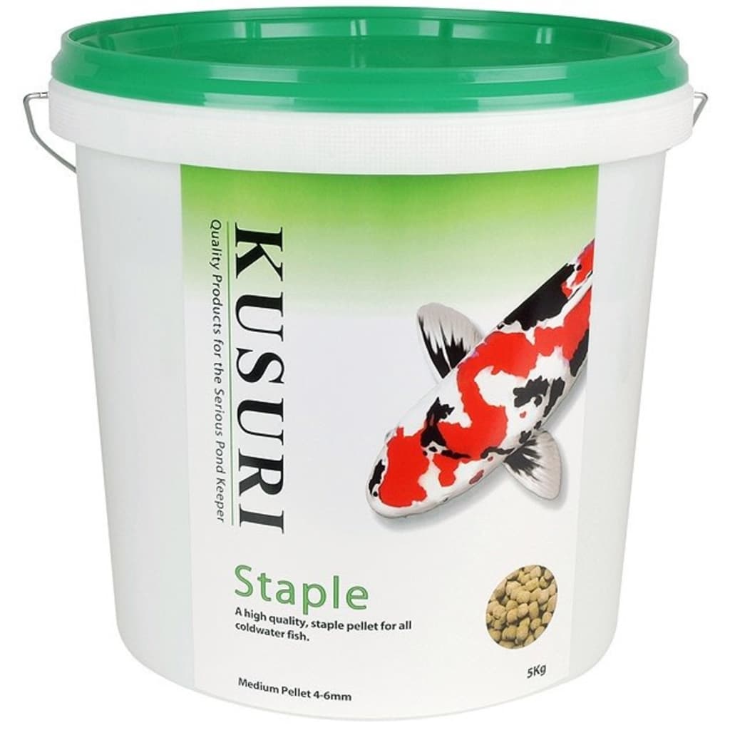 Afbeelding Kusuri Staple 5 kilo medium pellets (6 mm) door Vidaxl.nl