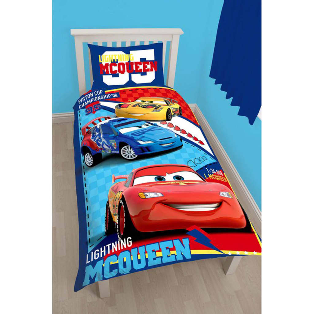 

Disney Kinderdekbedovertrek Cars Piston Cup 200x140 cm DEKB320050