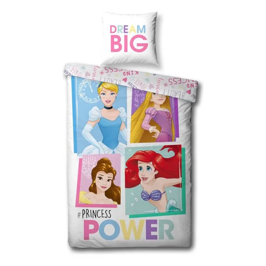 Disney Princess dekbedovertrek - 50% polyester - 50% katoen -