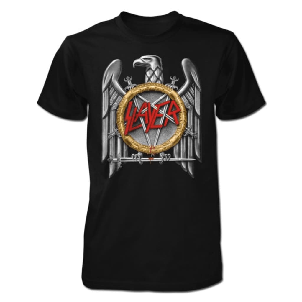 Afbeelding Slayer Silver Eagle T-Shirt door Vidaxl.nl