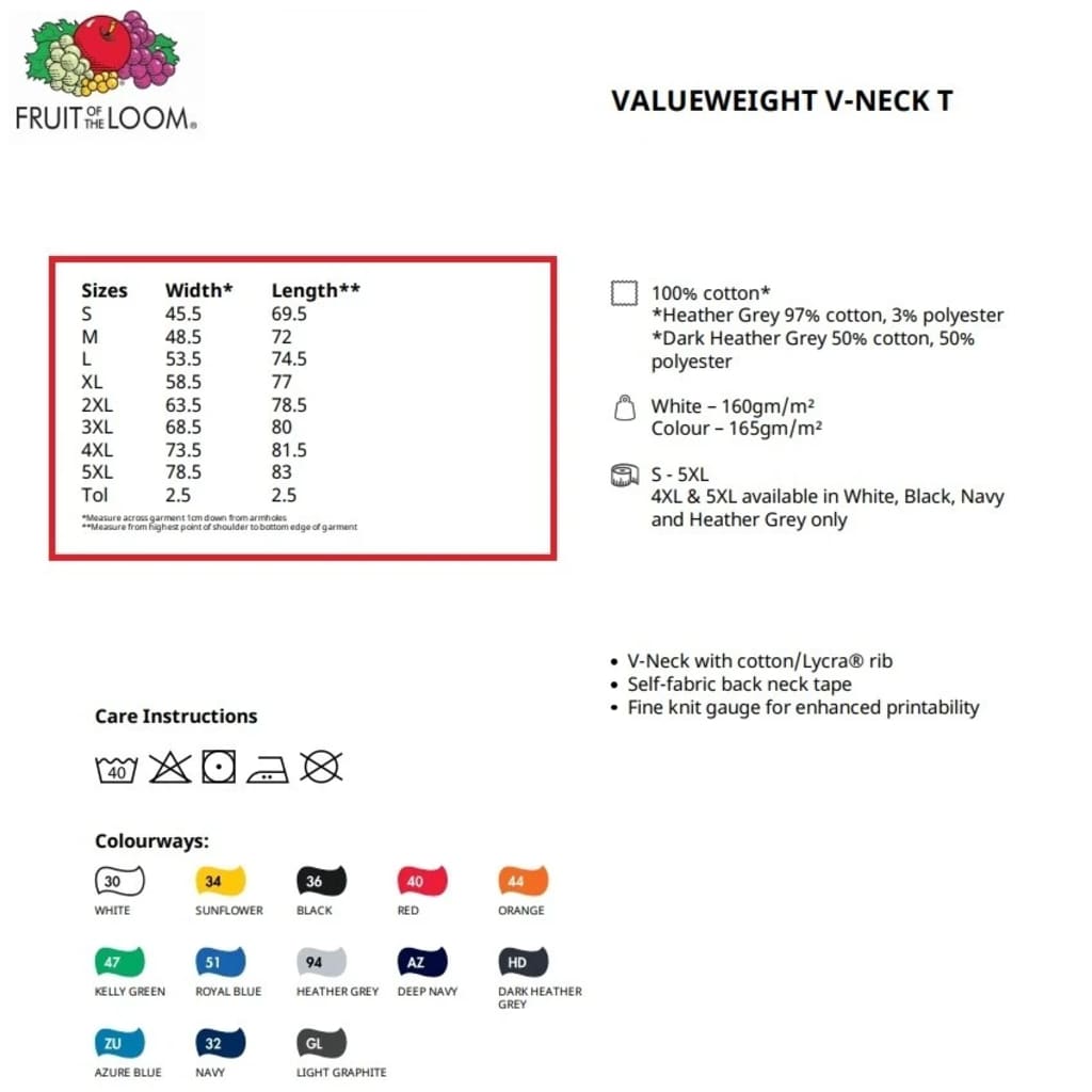 Merkloos 3 Pack Fruit Of The Loom V Hals Maat S Valueweight Kleur Antraciet huismerk kopen in de aanbieding Merkloos 3 Pack Fruit Of The Loom V Hals Maat S Valueweight Kleur Antraciet huismerk kopen in de aanbieding