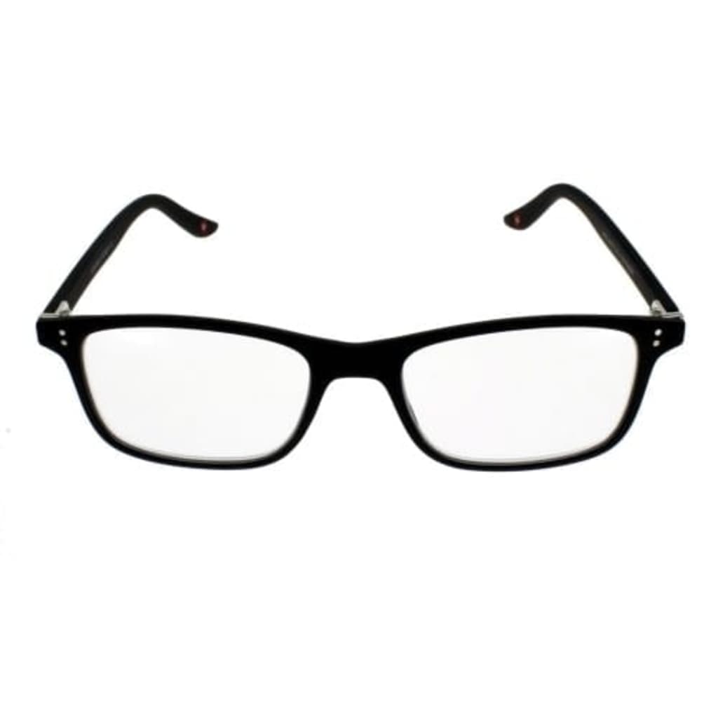 Montana leesbril MR72 unisex rechthoekig zwart sterkte +2.00