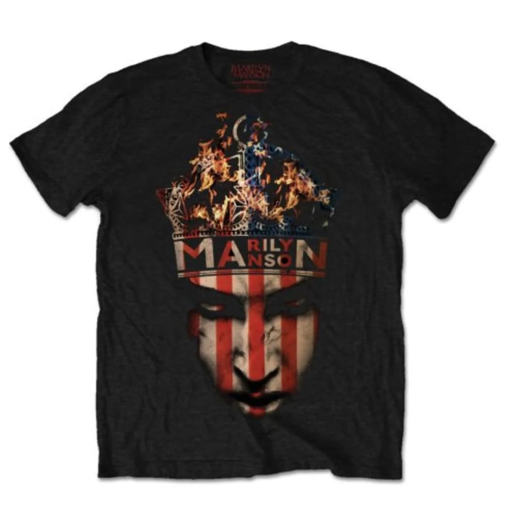Afbeelding Marilyn Manson Marilyn Manson_Crown T-Shirt door Vidaxl.nl