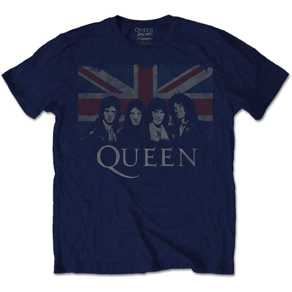 Queen Vintage Union Jack T-Shirt