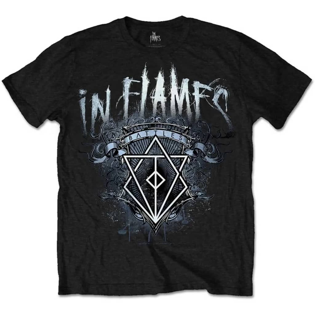 In Flames Battles Crest T-Shirt