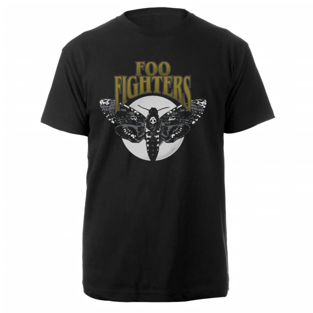 Foo Fighters - Black Hawk Moth T-Shirt