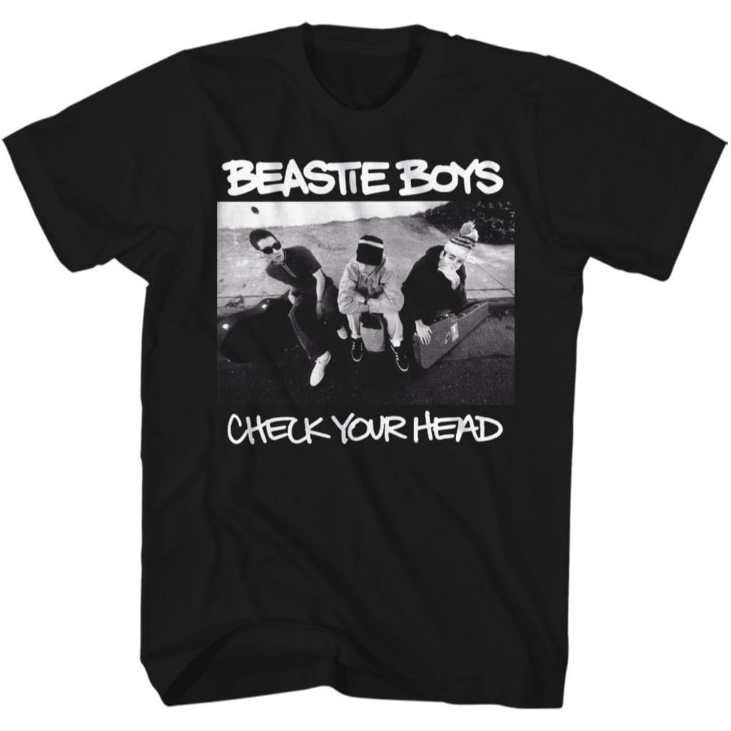 Afbeelding Beastie Boys - Blk Check Your Head T-Shirt door Vidaxl.nl