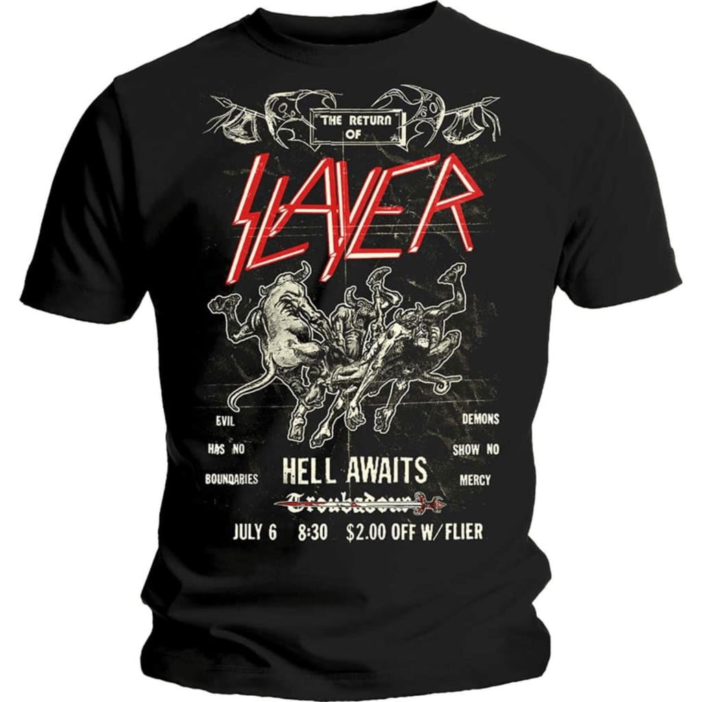 Slayer Slayer_Vintage Flyer T-Shirt
