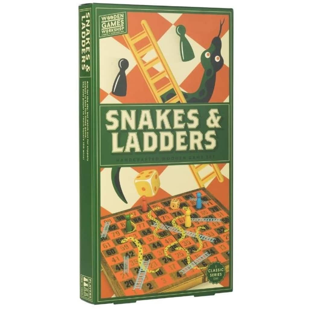 Professor Puzzle gezelschapsspel Slangen en Ladders (en)