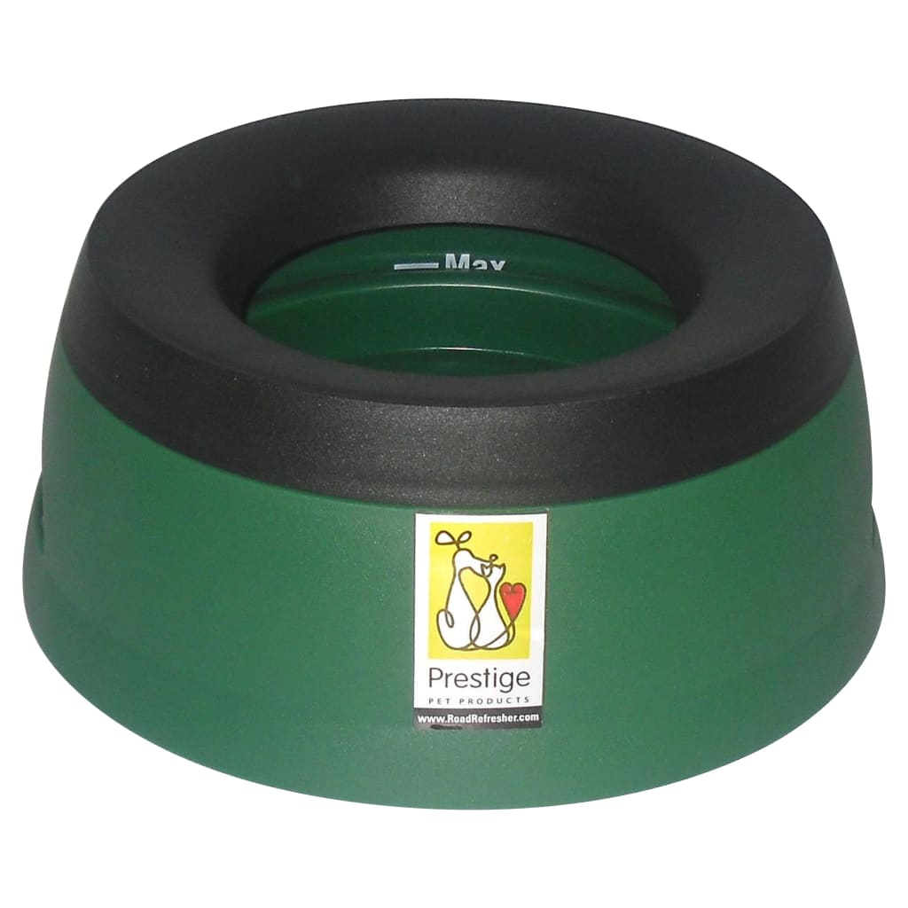 Road Refresher Pet Travel Bowl - Large (1400 ml) - Groen