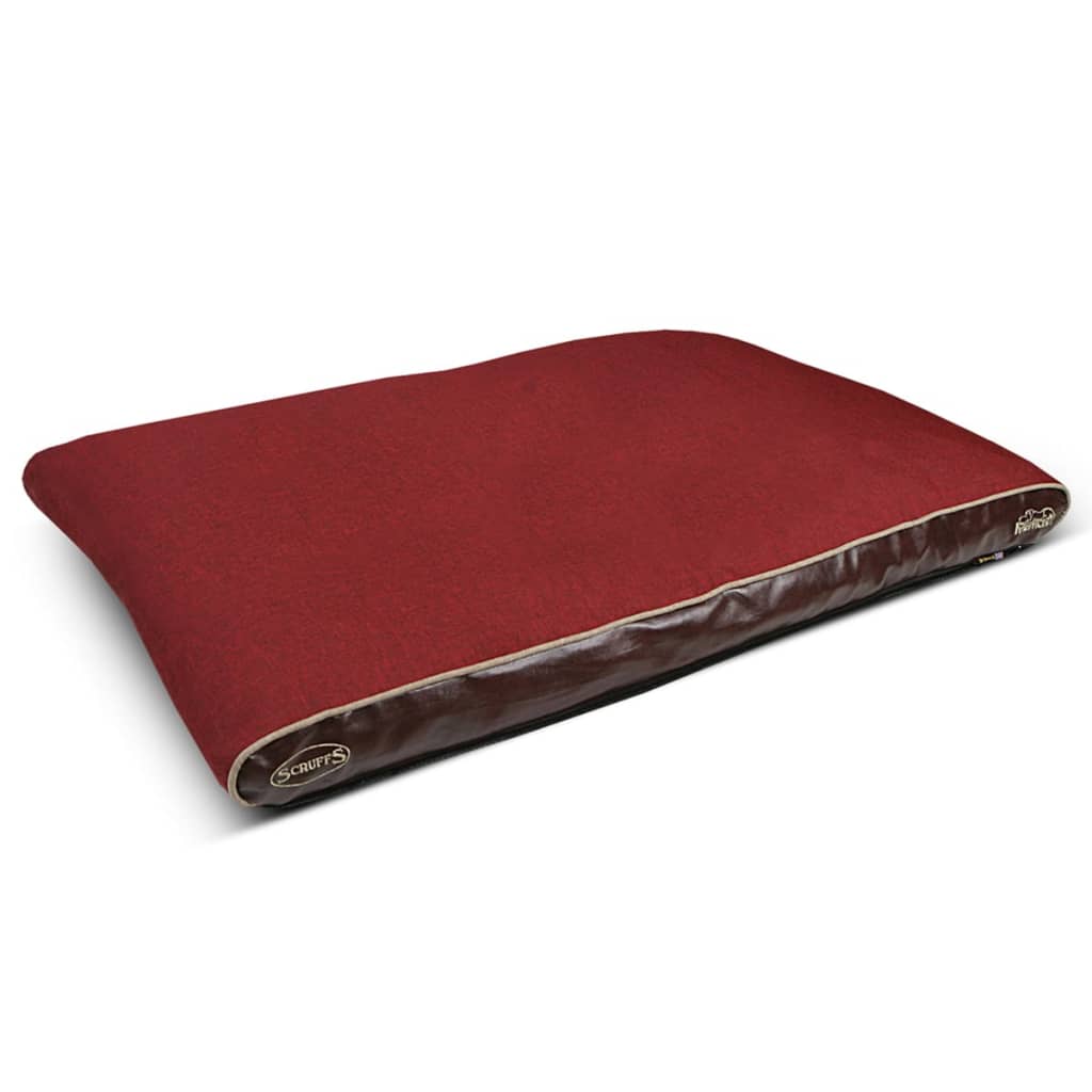 Scruffs Hilton Memory Foam - L - 120 x 75 cm - Rood