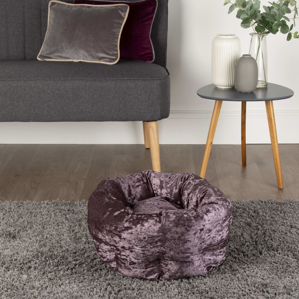 Velvet Donut Bed Purple