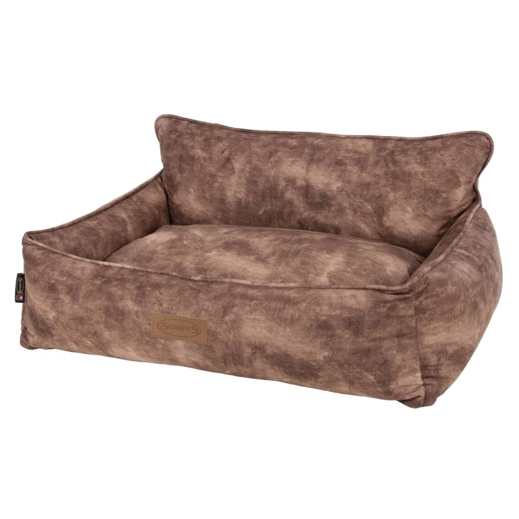 Scruffs & Tramps Lit pour chien Kensington L 90x70 cm Marron